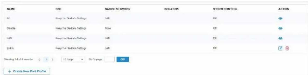 TP-LINK Omada EAP225Outdoor - Atteindre Wired Networks > LAN > Profiles pour charger la page suivante. - 3