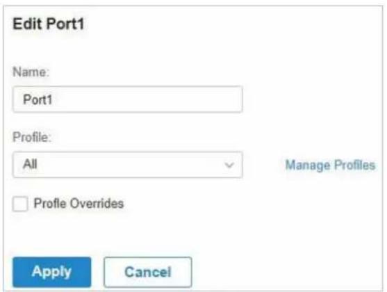 TP-LINK Omada EAP225Outdoor - Name Status Profile ACTION - 1