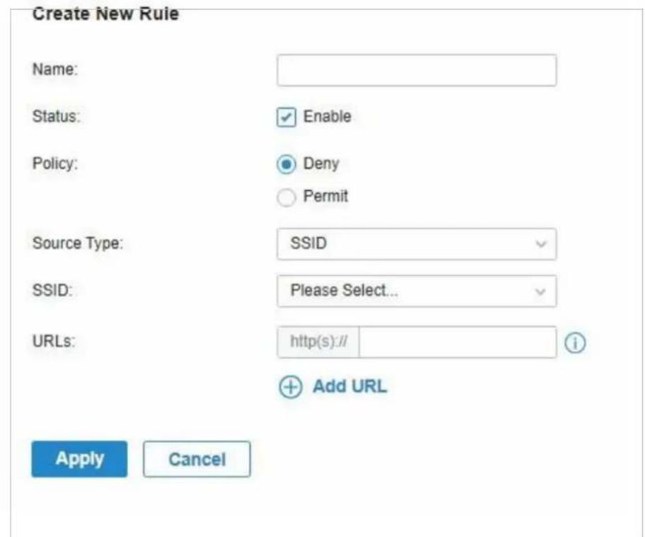 TP-LINK Omada EAP225Outdoor - ■ Configuration des règles aux EAP's - 1