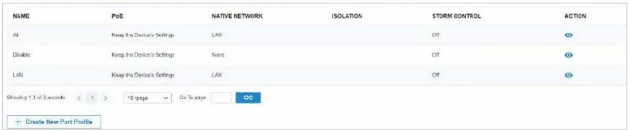 TP-LINK Omada EAP225Outdoor - Atteindre Wired Networks > LAN > Profiles pour charger la page suivante. - 1