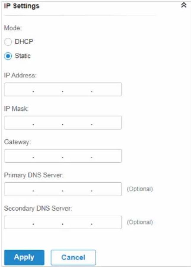 TP-LINK Omada EAP225Outdoor - ■ Paramètres IP (uniquement pour la configuration d'un seul périphérique) - 2