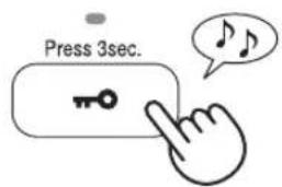 Press 3sec.