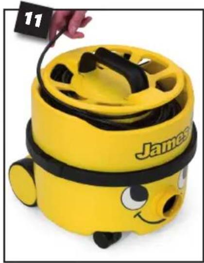Numatic James JVH187 - Using the Machine - 11