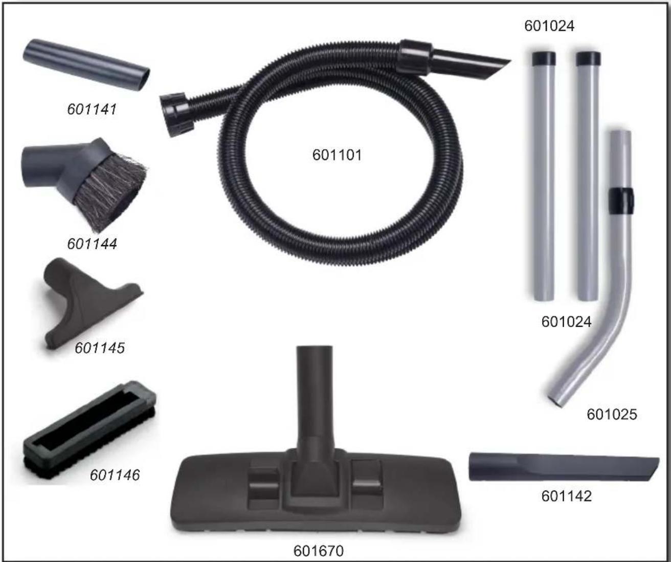Numatic James JVH187 - Kit E1 607635 - 1
