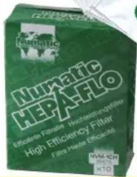 Numatic James JVH187 - HepaFlo Dust Bags NVM - 1CH Pack of 10 604015 - 1