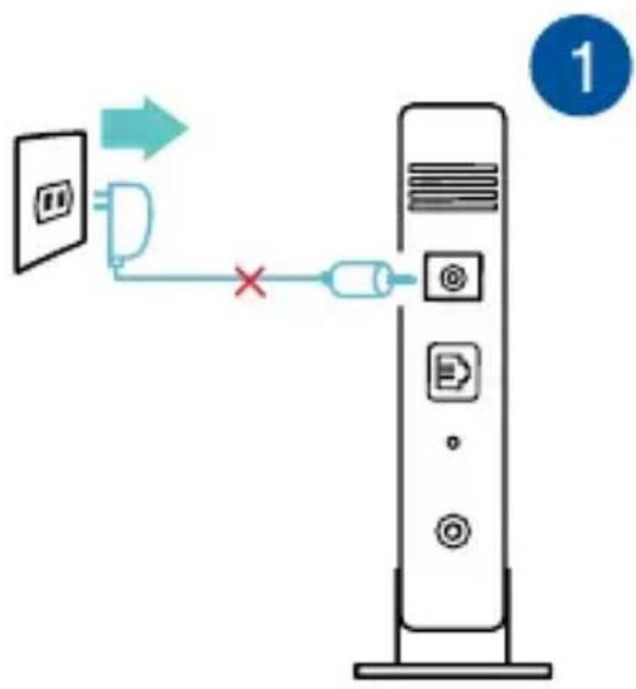 ASUS Lyra MAPAC2200 - nectar un Lyra Trio principal a un módem - 1