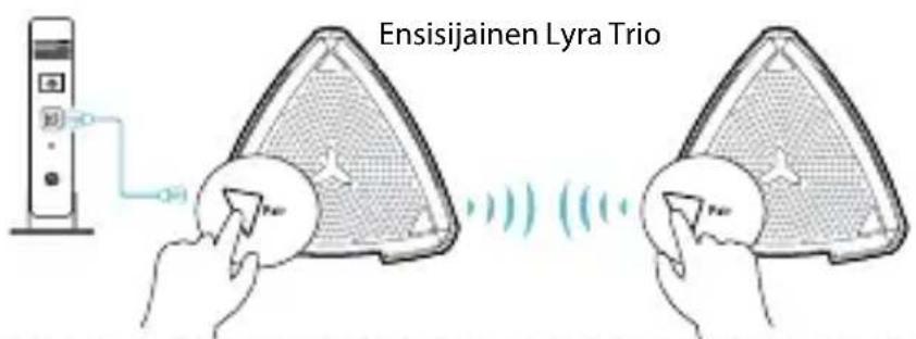 ASUS Lyra MAPAC2200 - MENETELMÄ 2: Pair (Pariuta) -painikkeella - 1