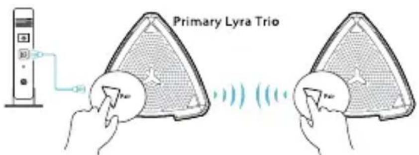 ASUS Lyra MAPAC2200 - METHOD 2 Through the Pair Button - 1