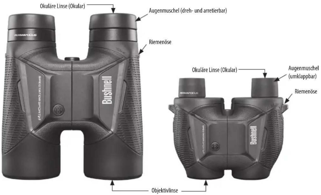BUSHNELL Spectator Sport 8x32 - Spectator Sport® Fernglas - Verpassen Sie niemals ein Spiel - 2