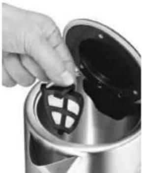 Solis Vario Temp Kettle 5516 - KALKFILTER ENTNEHMEN UND REINIGEN - 1