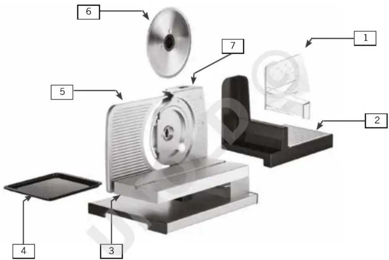 UNOLD Metall Plus 78826 - EINZELTEILE - 1
