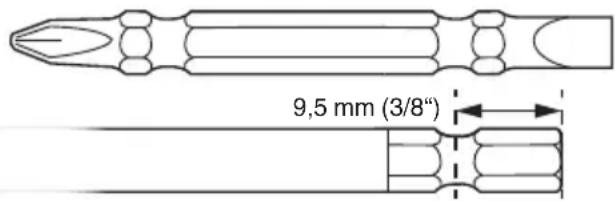 METABO SSD 12 - Sustituir la insertion de la punta de atornillar - 3