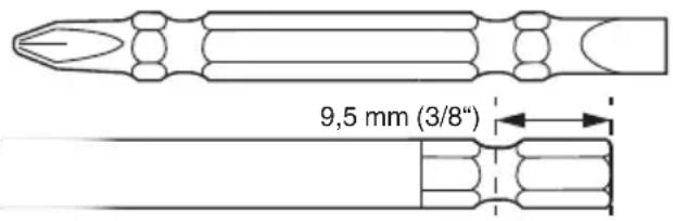 METABO SSD 12 - Byte av skruvinsats - 3
