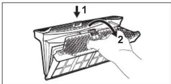 AEG TB5050TW - Pulizia del filtro - 3