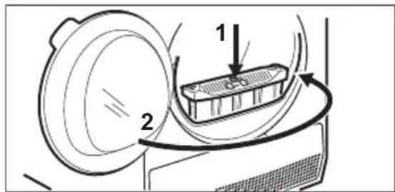 AEG TB5050TW - Nettoyage du filtré - 6