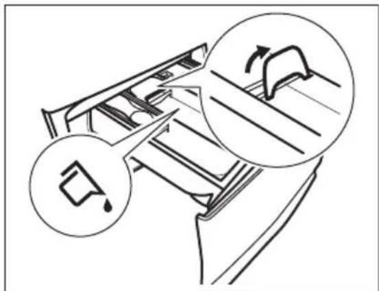 AEG LP7450 - Controllare la posizione dell'inserto detersivo - 2