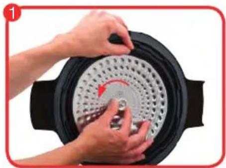 KRUPS Cook4Me+ Connect - COME DISASSEMBLARE E RIASSEMBLARE IL COPERCHIO - 1