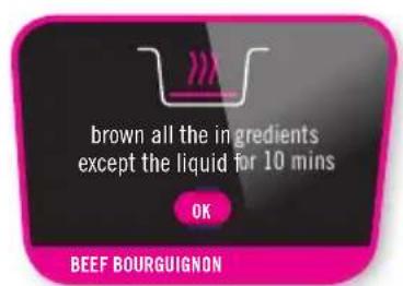 KRUPS Cook4Me+ Connect - RECIPEMENU: - 22