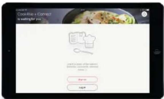 KRUPS Cook4Me+ Connect - Search bar: - 1