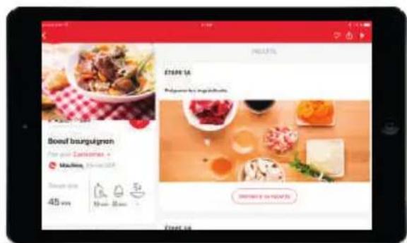 KRUPS Cook4Me+ Connect - Depuis l'application vous pouvez soit : - 4