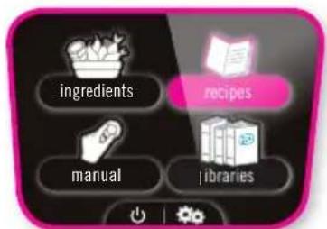 KRUPS Cook4Me+ Connect - RECIPEMENU: - 1