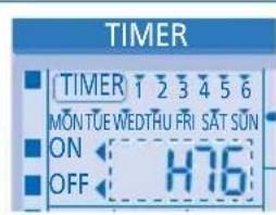 PANASONIC WHMDF14C6E51 - The operation LED blinks and error code appear on remote control display. - 1
