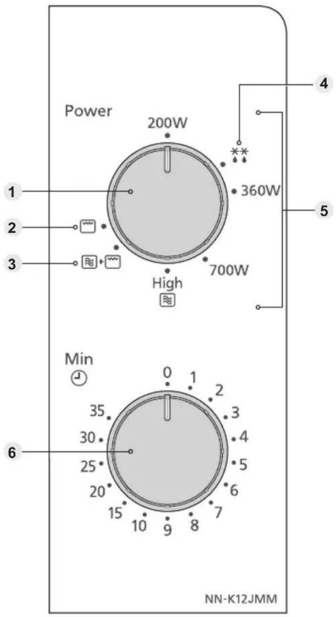 PANASONIC NNK12JMM - Ohjauspaneeli - 1