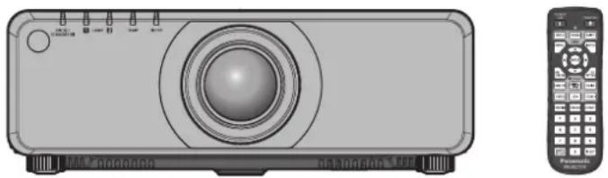 PANASONIC PTDZ780 - N° De Modèle. PT-DZ780 PT-DW750 PT-DX820 - 1