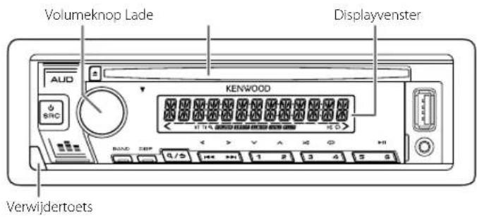 KENWOOD KDC130UG - Voorpaneel - 1