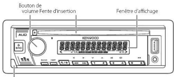 KENWOOD KDC130UG - Façade - 1