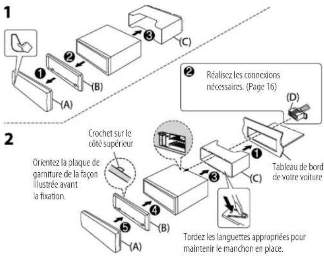 KENWOOD KDC130UG - Procedure de base - 1