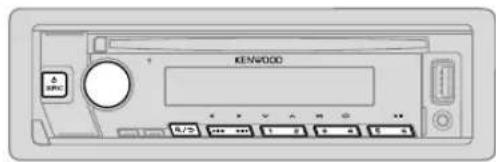 KENWOOD KDC130UG - Starten van de weergave - 3
