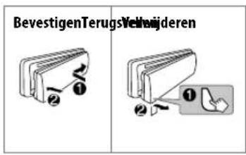 KENWOOD KDC130UG - Voorpaneel - 2