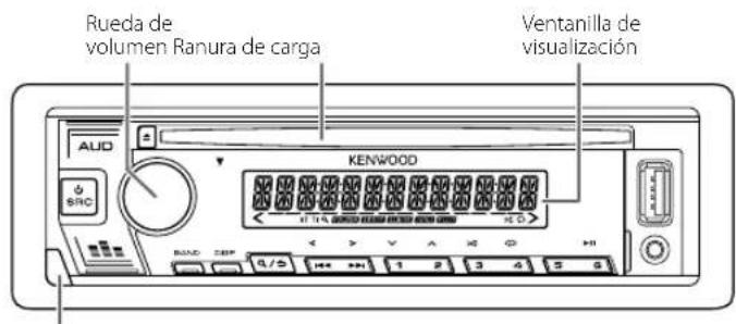 KENWOOD KDC130UG - Placa frontal - 1