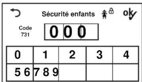 SIBIR WAV2000 - Arreter le programme/ouvrir la porte de l'appareil à la fin du programme - 5