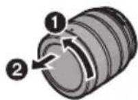 PANASONIC HFSA14140GC - ■ Mise en place de l'objectif - 1