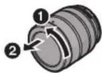 PANASONIC HFSA14140GC - ■ Установка объектива - 1
