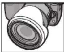 PANASONIC HFSA14140GC - Rimozione temporanea del paraluce - 2