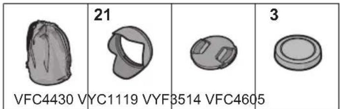 PANASONIC HFSA14140GC - Supplied Accessories - 1