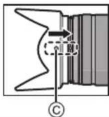 PANASONIC Lumix HFSA14140E - Attaching the Lens Hood (Supplied Accessory) - 3