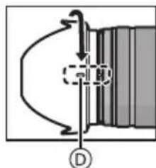 PANASONIC Lumix HFSA14140E - Fixation du parasoleil (Fourni) - 4