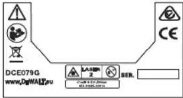 DEWALT DCE079D1 - Warning Labels - 7
