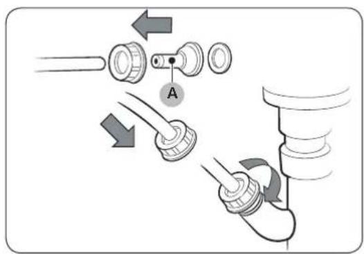 SAMSUNG DV81N62532W - Enutilisantletuyau devidange du lavabo： - 1