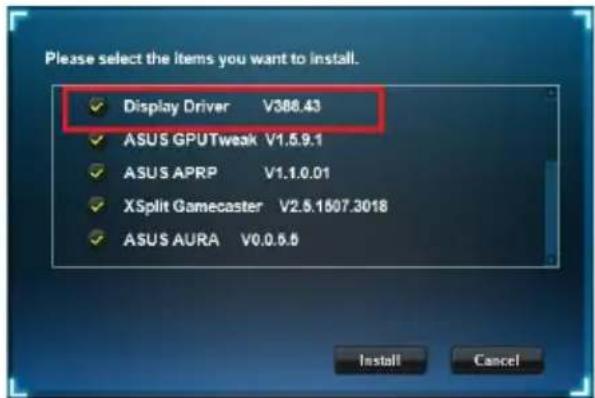 ASUS ROG Strix GTX1650 O4G Gaming - 在 Windows® 10/8.1/8/7(64 bit)中安裝 VGA 驅動程式 - 2