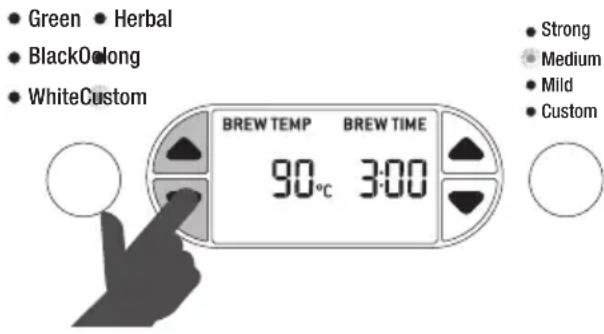 SAGE The Tea Maker BTM800 - UTILISATION EN TANT QUE BOUILLOIRE À TEMPERATURE VARIABLE - 1