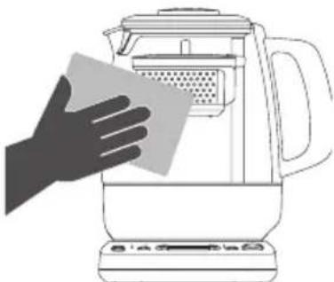 SAGE The Tea Maker BTM800 - CLEANING THE GLASS JUG - 1