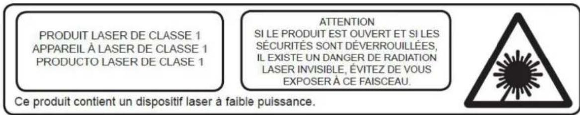 LENCO DVP947 - AVERTISSEMENT - 1