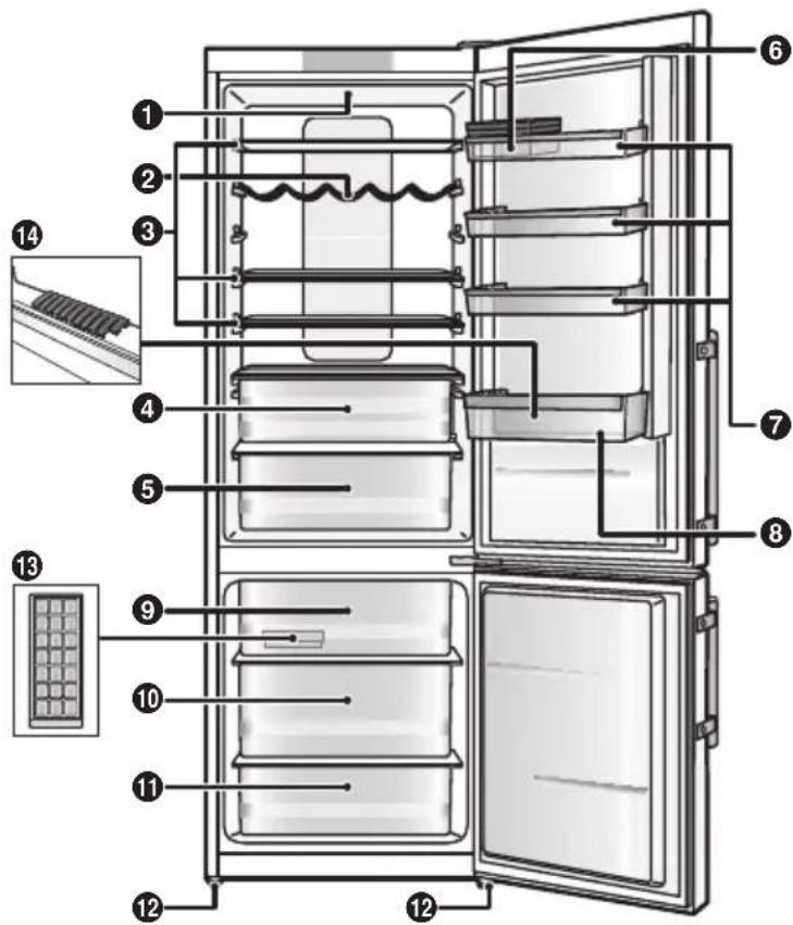 PANASONIC NRBN34AW1 - Compartiment du condensateur - 2
