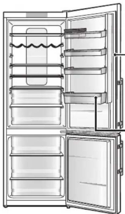 PANASONIC NRBN34AW1 - Gefrierraum - 3