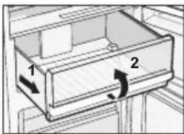 PANASONIC NRBN34AW1 - Glass shelves - 1